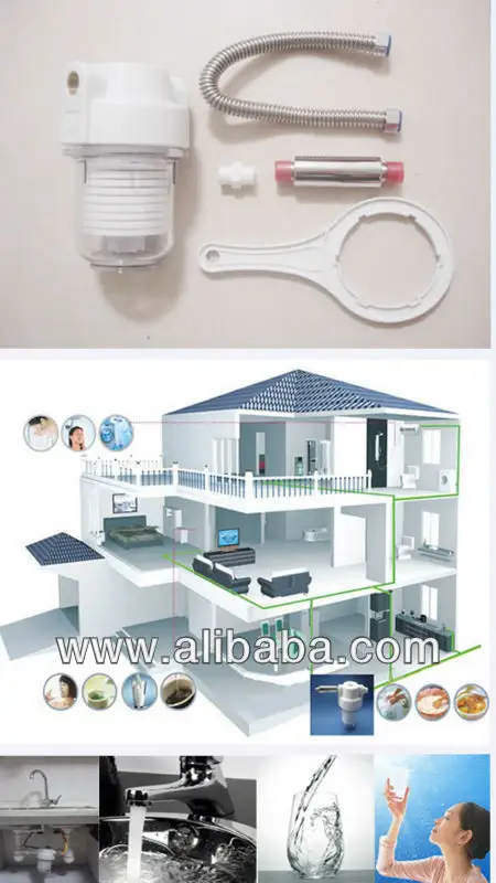 Microfiltration Quantum Activated Water Filter/Purifier/Optimizer