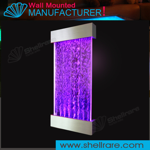 Mur à bulles d'eau en acrylique mural avec lumière LED colorée pour la décoration murale - Product Image 6