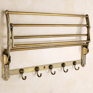 Bán Buôn Và Bán Lẻ Thiết Kế Mới Treo Tường Khăn Kệ Giỏ Treo Tường Antique Khăn Rack SL-32 - Product Image 2