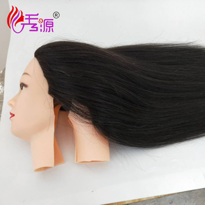 Wholesale Female Manikin Human Hair Black Earless <strong>Training</strong> <strong>Head</strong> for Salon - Product Image 3