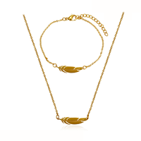 Ensemble de bijoux 24 carat or, 64105, vente en gros, bijoux à la mode