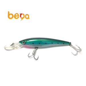 11.5cm 14.2g di alta qualità in plastica <span class=keywords><strong>per</strong></span> pesca di pesciolini galleggianti lenti esca esca esca <span class=keywords><strong>per</strong></span> longuette in acqua salata <span class=keywords><strong>per</strong></span> labbra lunghe <span class=keywords><strong>per</strong></span> <span class=keywords><strong>spigola</strong></span> - Product Image 1