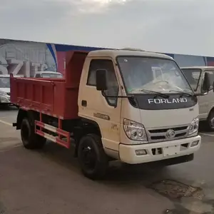 Low Price foton 4X2 1.5Ton Mini Tipper Dump Truck for Sales