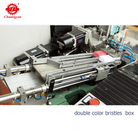 Machine de flocage CNC automatique intelligente à grande vitesse / Machine de fabrication de brosses à dents avec broche à 4 axes et écran tactile LCD
