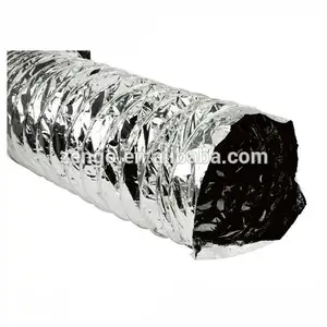 Ống Thông Gió Chất Lượng Cao Ống Polyester Mềm Kim Loại Cho Hệ Thống HVAC - Product Image 1