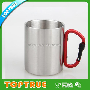 16 oz de acero inoxidable azul <span class=keywords><strong>taza</strong></span> de café nescafé - Product Image 3