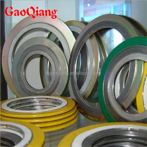 Industrial Standard seal metallic spiral wound gasket carbon steel gasket ss304 spiral wound gasket