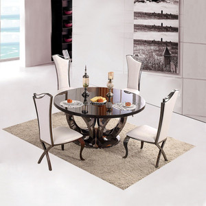 DH-1443 <strong>Buy</strong> Furniture From China <strong>Online</strong> <strong>Dining</strong> Room Set 8 Seater Marble <strong>Dining</strong> <strong>Table</strong> Stainless Steel <strong>Table</strong>