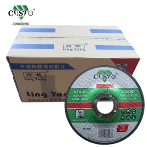 T42 115mm stone cutting disc 4inch grinding wheel fast cut-off disk for industry