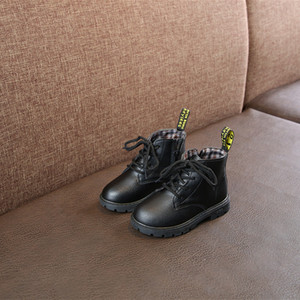 Nuovo Disegno della Ragazza del Ragazzo Impermeabile Cerniera Laterale Lace-Up Della Caviglia Stivali Da Neve per I Bambini Piccoli e Grandi bambini - Product Image 2