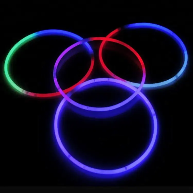 Party Supplies Light Up Glow Sticks Bracelets Necklaces Christmas Led Flashing Chasing Light Necklace