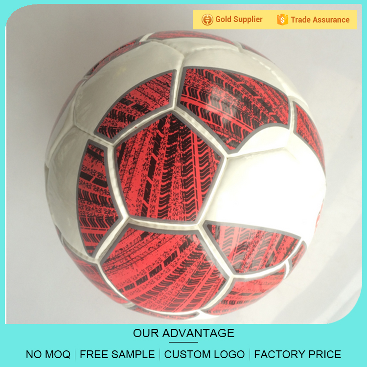 Размер 5 оптовых пользовательских рекламных ПВХ футбольный мяч