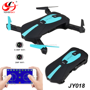 Venta caliente en <span class=keywords><strong>Amazon</strong></span> JY018 Elfie mini plegable selfie <span class=keywords><strong>drone</strong></span> <span class=keywords><strong>con</strong></span> 2MP <span class=keywords><strong>cámara</strong></span> HD FPV profesional vs H37 - Product Image 1