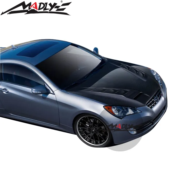 Carbon Haube für Hyundai Genesis Coupe 2DR 2010-2012