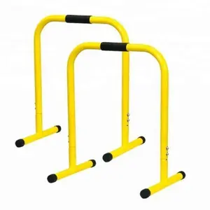 Factory direct selling Non-Slip Feet Foam Grip Parallettes Squat Knee Raise Pull up Push Up Stand Bars for Home Gym