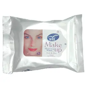 Disposable Cosmetic Female Makeup Remover Cleaning Wet Wipes