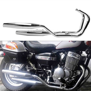 ท่อไอเสียโครเมียมแบบข้างเดียวสำหรับรถฮอนด้า เรเบล <span class=keywords><strong>250</strong></span> CA250 CMX250 ปี 1985-2014 96 06 - Product Image 1