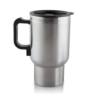 Riscaldata Viaggi Tazza tazza In Acciaio Inox In-Auto Riscaldato Tazza di Caffè per il Riscaldamento Dell'acqua, Caffè, latte e Tè con il Caricatore