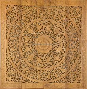 Panneaux en bois sculptés - Product Image 1