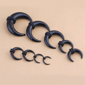 موسع أذن حلزوني من الأكريليك على شكل نفق لتوسيع الجلد - Product Image 6