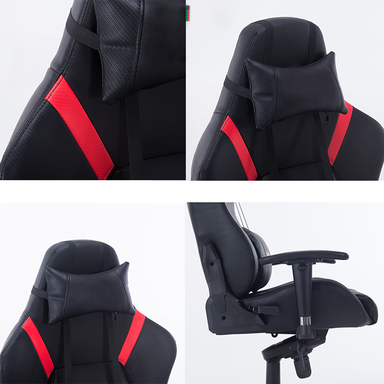Good high back black racing single game Chair