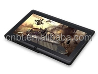 Tablette Android 7 pouces à prix avantageux de Chine avec processeur quadricœur Allwinner A33, tablette PC OEM avec Wi-Fi pour enfants, éducative