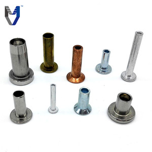 Semi-tubulaires <span class=keywords><strong>rivet</strong></span> En <span class=keywords><strong>Fer</strong></span> et en aluminium en laiton <span class=keywords><strong>rivet</strong></span> personnalisé - Product Image 1