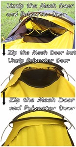 Portable To free Trekking Air backpacking tent camping tent camping tent CHILD'S cot - Product Image 4