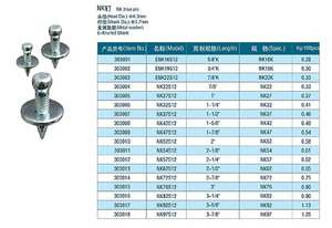 Clous de tir à entraînement rapide RED HIT <span class=keywords><strong>QD</strong></span> 27/32 mm avec rondelle en acier de 12 mm pour outil à poudre - Product Image 3