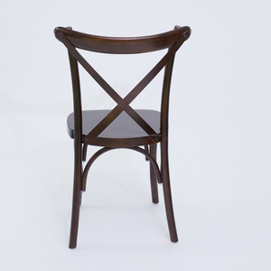 Brown couleur Bistro croix retour chaise - Product Image 4