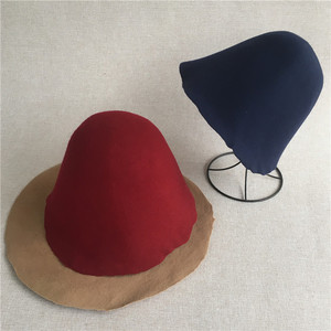 Venta al por mayor sombrero de fieltro de lana cuerpo capucha para sombreros de fieltro - Product Image 4