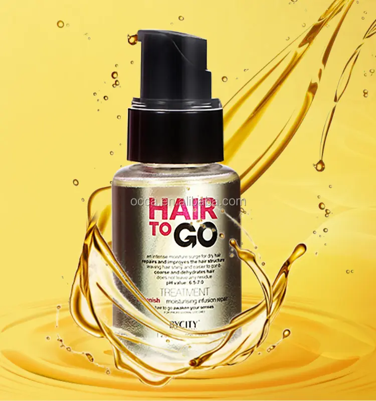 Venda quente natureza fórmula cabelo soro soro de cabelo com óleo de argan