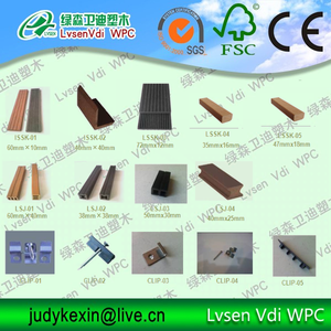 WPC solid Decking and accessary - Product Image 2