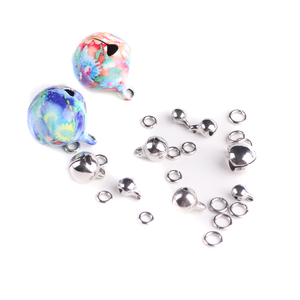 Ciondoli Natalizi Rotondi in Acciaio Inossidabile Impermeabili per Feste, Accessori Fai-da-Te, Campanelle - Product Image 4