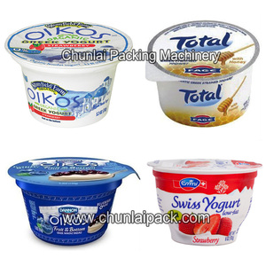 Bán Tự Động Jelly Sữa Chua Ice Cream <span class=keywords><strong>Juice</strong></span> Đường Mật Ong Rotary Cup Discal Điền Niêm Phong Máy - Product Image 6
