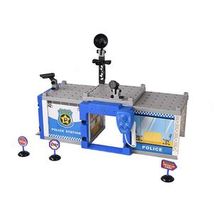 Garage de poste de police à <span class=keywords><strong>faire</strong></span> soi-même-Construisez et construisez votre propre ensemble de jeu-Jouet amusant pour les enfants et les enfants - Product Image 6