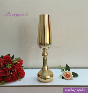 LDJ885 Unique Wedding Table Table Candelabra Candelabra Centerpiece Gold Metal IRON <strong>Candlestick</strong> <strong>Holder</strong> - Product Image 4