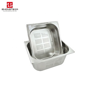 Zhongte usato <span class=keywords><strong>attrezzature</strong></span> <span class=keywords><strong>per</strong></span> la <span class=keywords><strong>ristorazione</strong></span> <span class=keywords><strong>per</strong></span> la vendita di cibo in acciaio inox hotel pan in acciaio inox GN pan gastronorm contenitore pan - Product Image 5