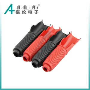 JIALUN 95mm 100A rame placcato alligatore batteria Clip nero coccodrillo rosso morsetto per il <span class=keywords><strong>Test</strong></span> di <span class=keywords><strong>alimentazione</strong></span> - Product Image 4