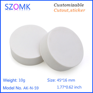 New design plastic enclosure round electrical junction box