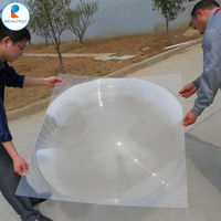 1100mm x 1100mm grande lentille de Fresnel pour l'énergie solaire en utilisant