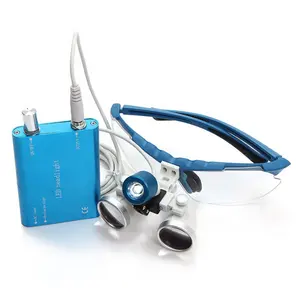 Binocular Magnification Glasses Dental Surgery Medical Surgical Portable  LED Headlight - China Headlight, Medical Headlight