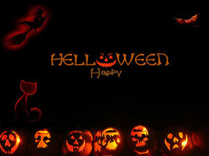 El diseño de la lámpara De calabaza de Halloween 3d cartel lenticular/foto/tarjeta - Product Image 1