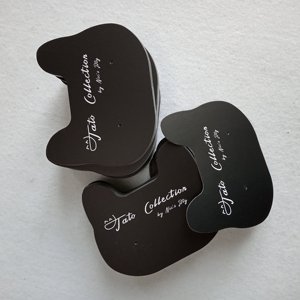 时尚自定义标志耳环项链手镯首饰和发带包装显示卡 - Product Image 4