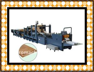 Transporter une <span class=keywords><strong>enveloppe</strong></span> alimentaire à fond carré et un sac en papier faisant la machine Petite machine marron pour ne faire aucun sac tissé 120 pcs/min - Product Image 2