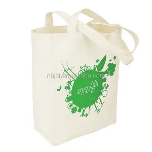 Bolsa de mano de lona con logotipo personalizado promocional barato, bolsa de compras de lona de algodón