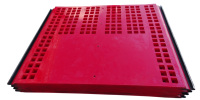 Sistema Modular de poliuretano policristalino, pantallas de tensión cruzada, módulos de goma, paneles de criba, paños