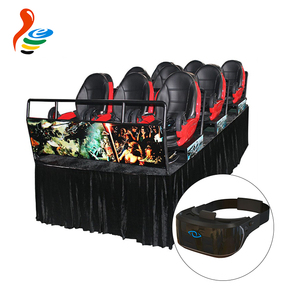Prix usine 4/6/9 sièges 9d réalité virtuelle vr simulateur cinéma projecteur 12d cinéma - Product Image 3
