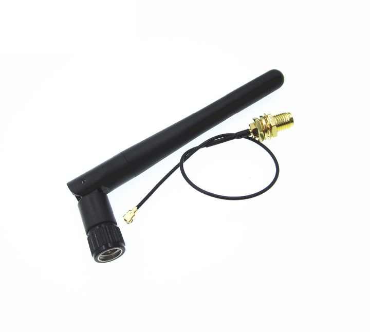 Módulo Transceptor WiFi Serial ESP8266 MT7681, Antena Extensora de 3DBI de Ganancia para ESP8266 ESP-02/ESP-05/ESP-07