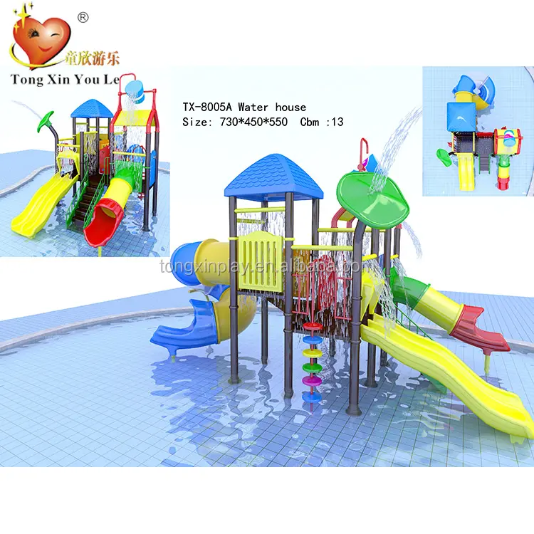 Agua de casa piscina toboganes para adultos aqua park jugar